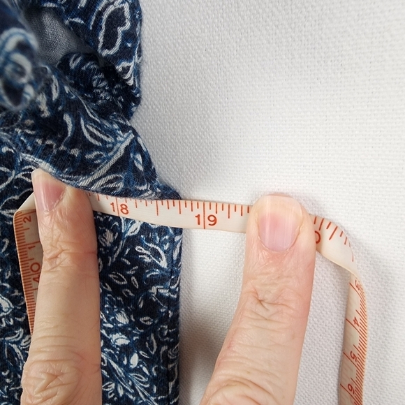 J Jill Paisley Print Mini T-shirt Dress Size Small Petite - Picture 6 of 7